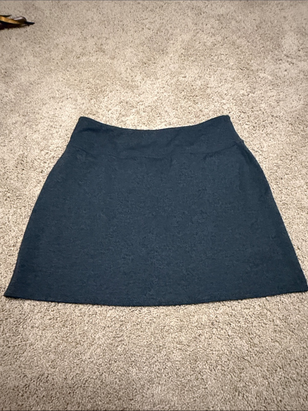 Tangerine Women's Dark Charcoal Skort Medium Nice Stretch Super Soft 16"L